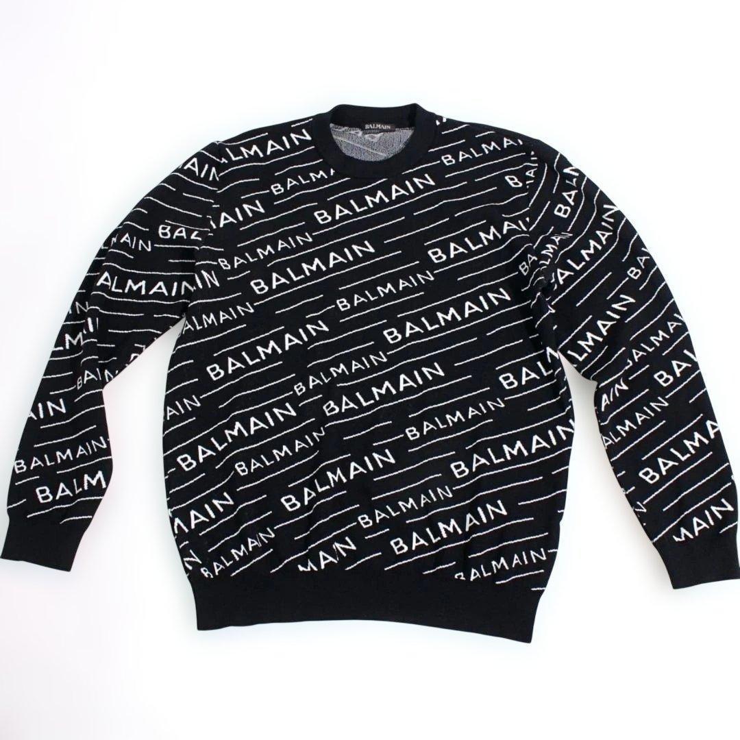BALMAIN バルマン　ニットセーター ブラック — image 2
