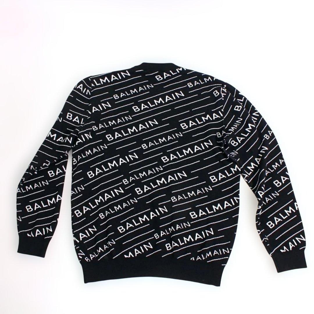 BALMAIN バルマン　ニットセーター ブラック — image 3