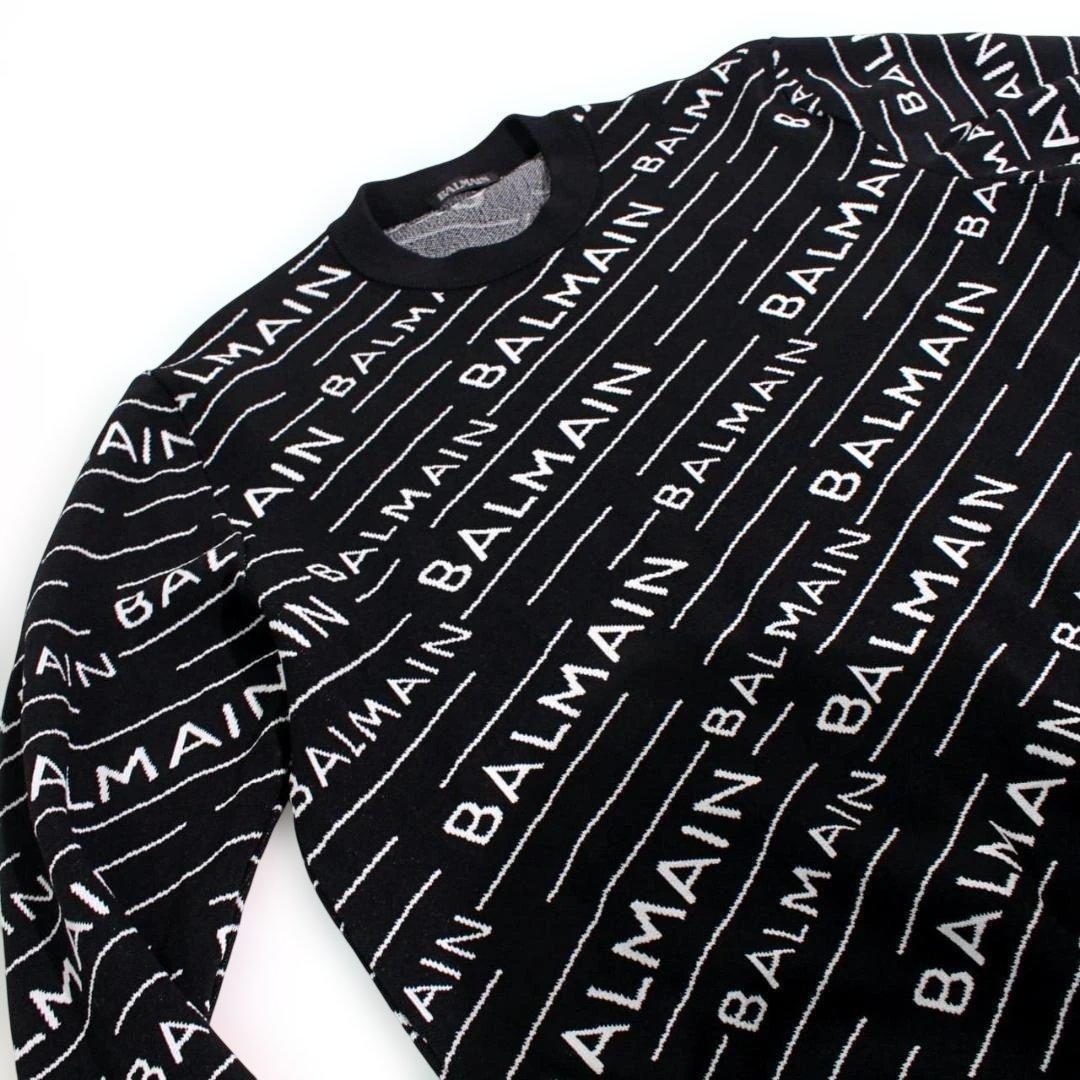 BALMAIN バルマン　ニットセーター ブラック — image 4