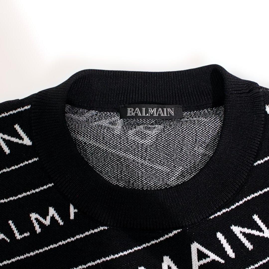 BALMAIN バルマン　ニットセーター ブラック — image 5