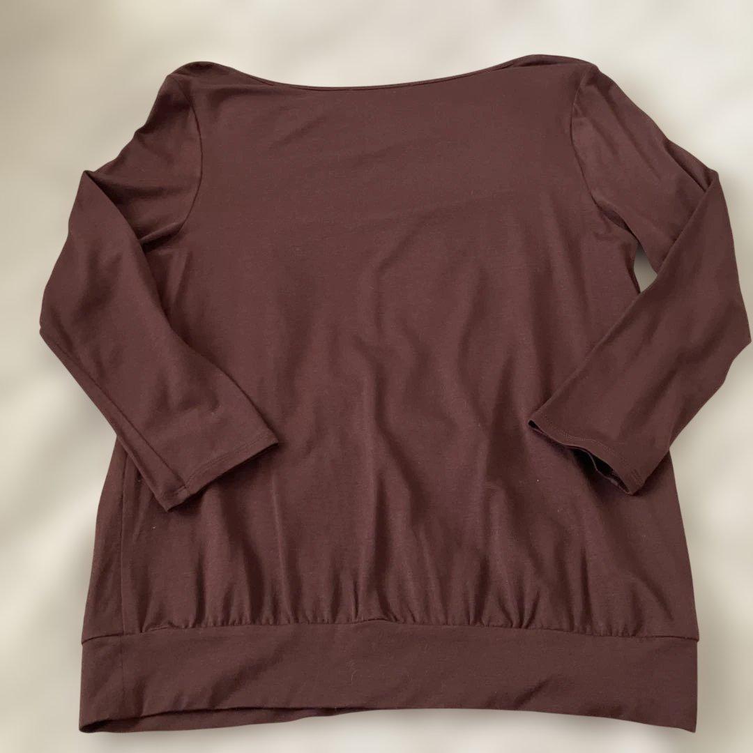 【美品】LOUNIE by LOUNIE ルーニィ　ルーニードレープ　カットソー — image 3