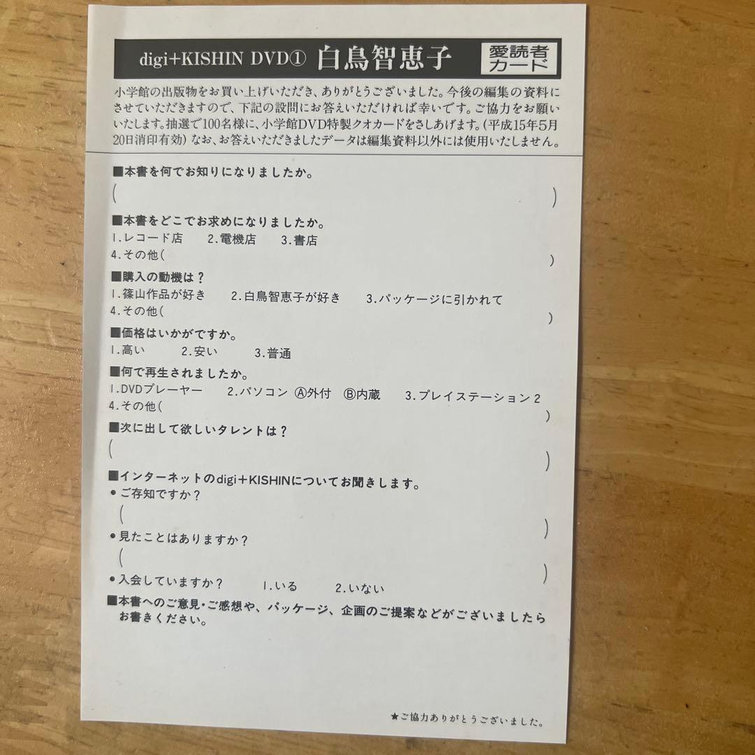 digi+KISHIN DVD 1 白鳥智恵子 — image 3