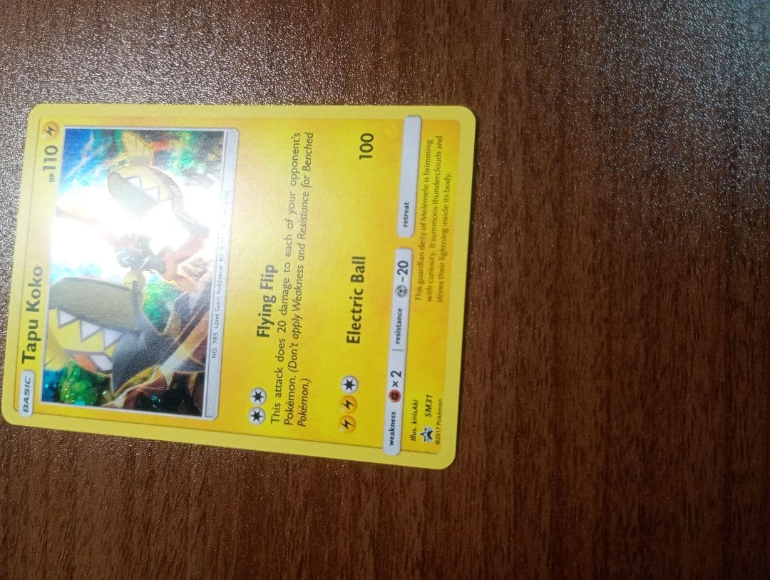 ポケモンカード　ポケカ　カプ・コケコ　正規品　英語版 — image 2