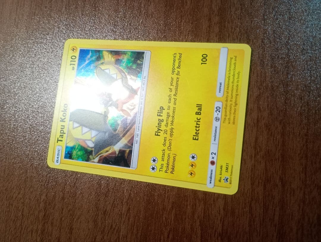 ポケモンカード　ポケカ　カプ・コケコ　正規品　英語版 — image 4