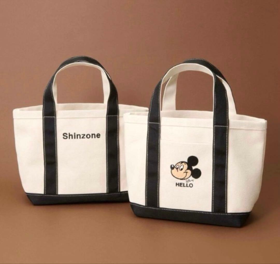 Shinzone キャプテンスタッグ ミッキー BIGトートバッグ 付録 セット — image 2