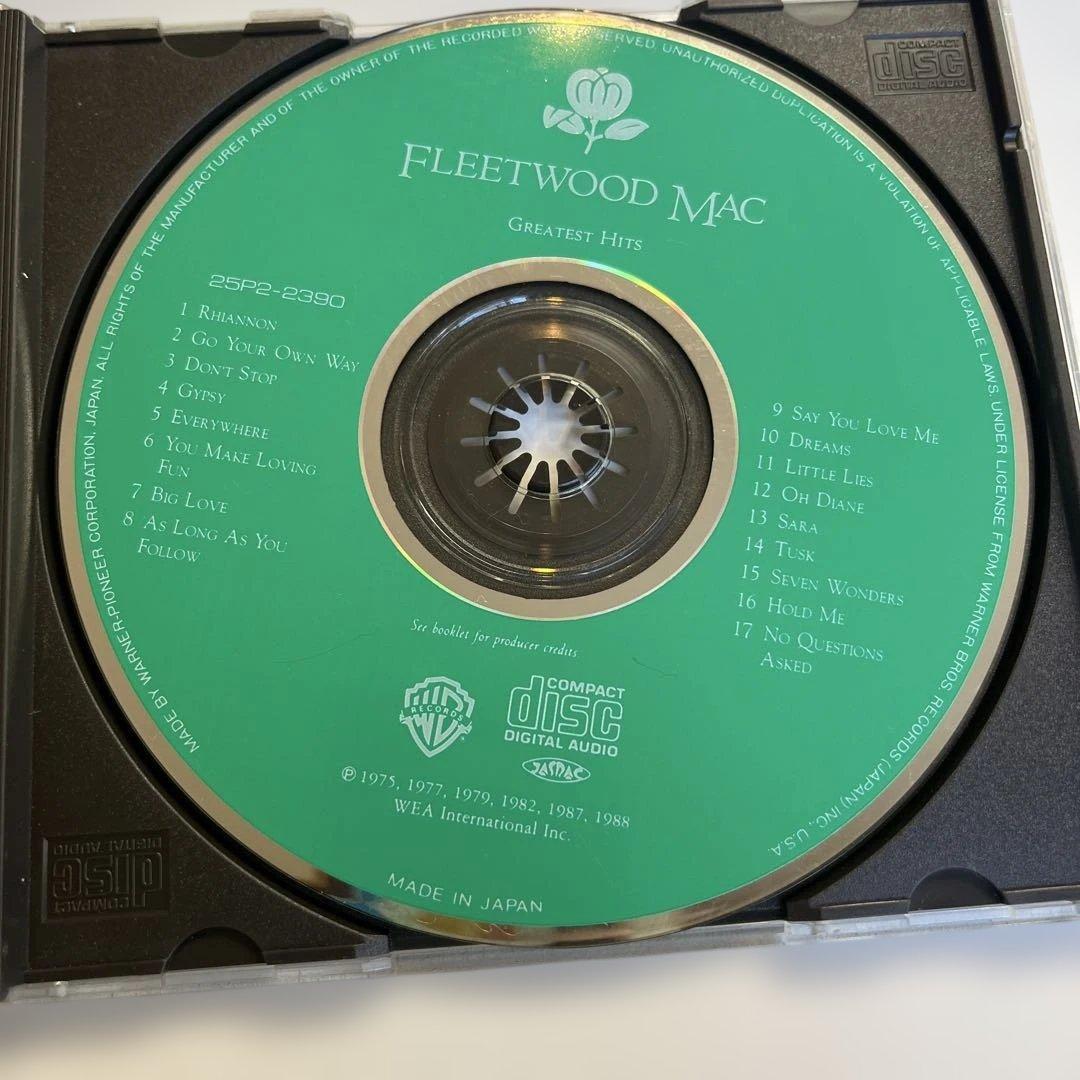 Fleetwood Mac Greatest Hits CD — image 4