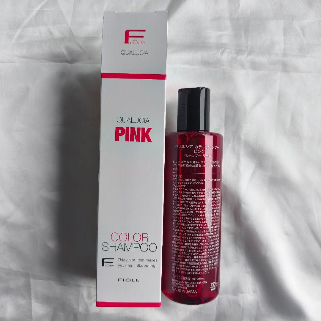 【新品未開封】フィヨーレ　クオルシア　カラーシャンプー　ピンク　250ml — image 3