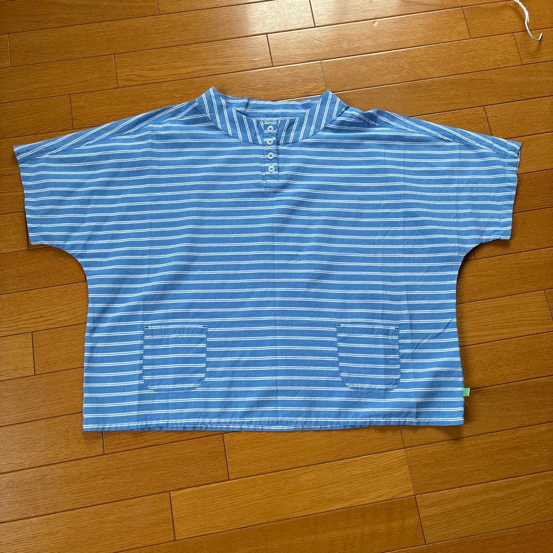 ノーザントラック　ストライプ 半袖 プルオーバー　新品　週末お値下げ — image 5