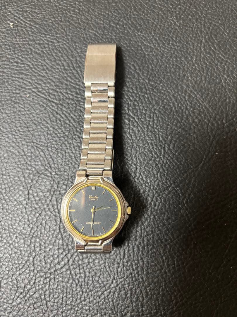 Craler クォーツ 時計 黒 ステンレス — image 2