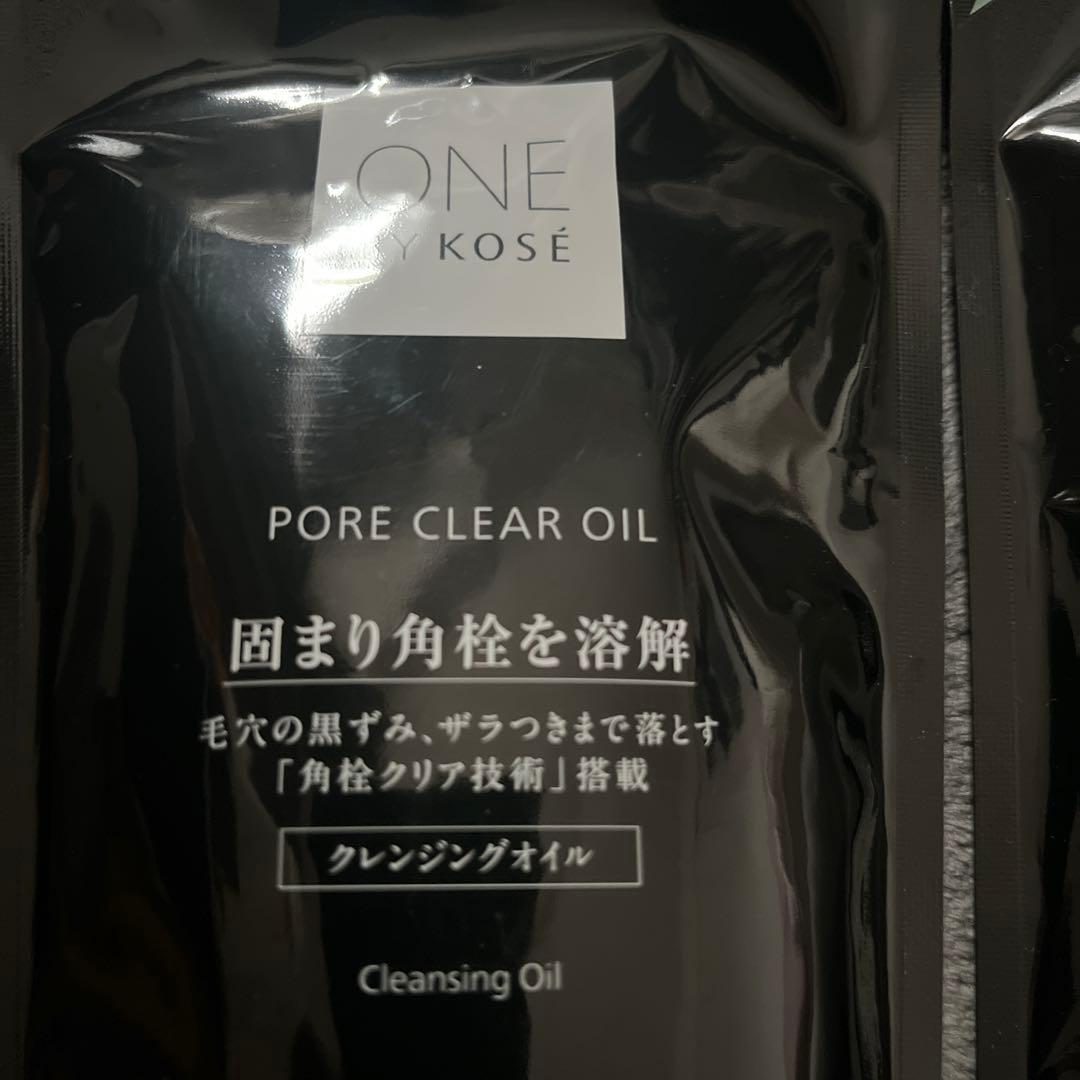 ONE BY KOSE ポアクリアオイル つめかえ用 2個セット — image 2