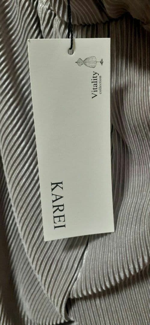 ★新品未使用★KAREI プリーツパンツ 　半額以下　イージーパンツ　L～XL — image 3