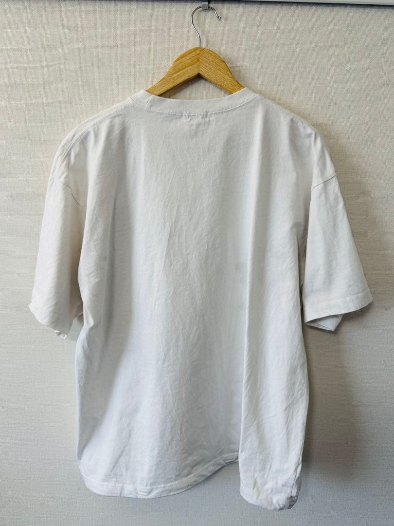 ONCILY ハート刺繍 Tシャツ オフホワイト Lサイズ — image 2