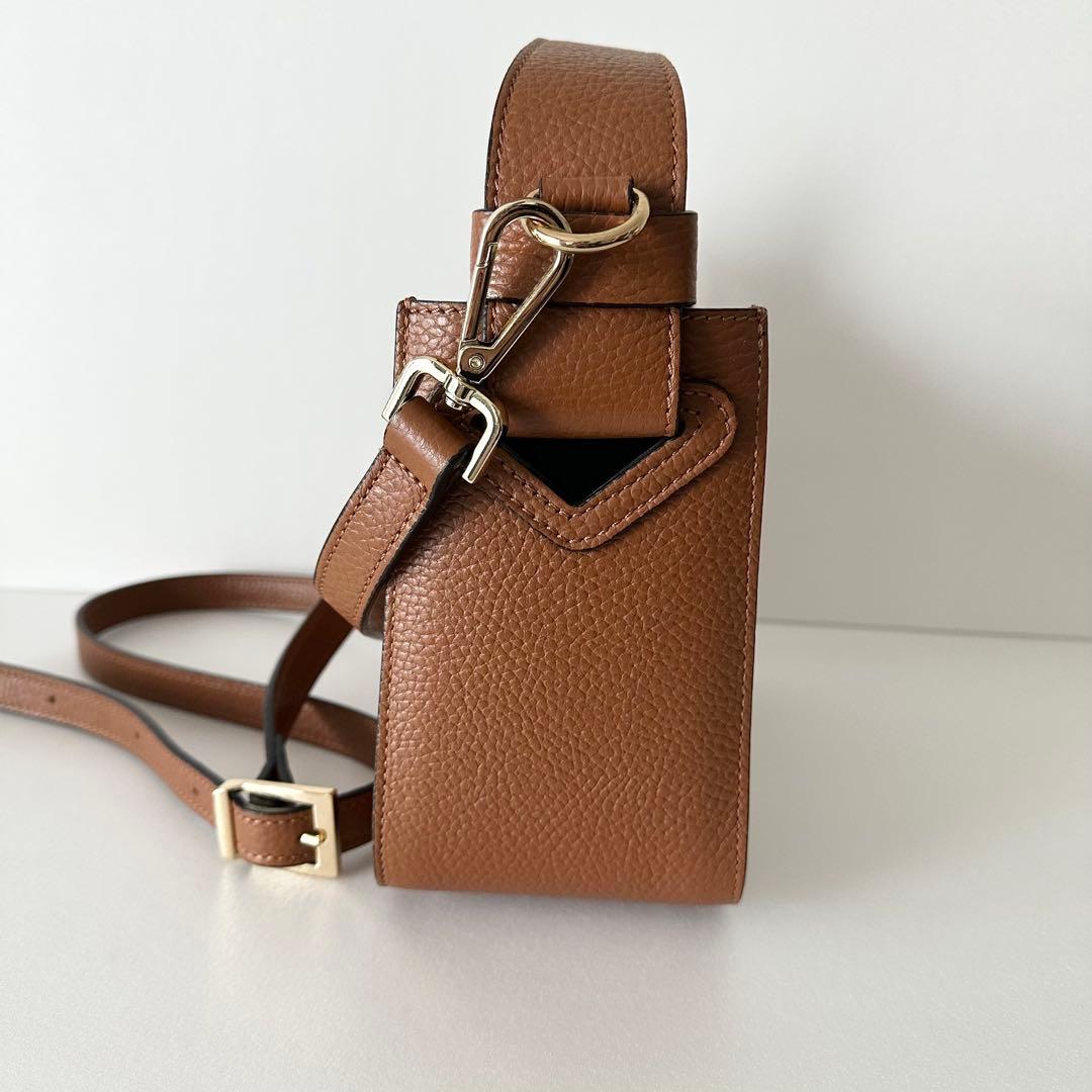 超美品 イタリア製 本革 2way ハンドバッグ ショルダーバッグ ブラウン — image 2