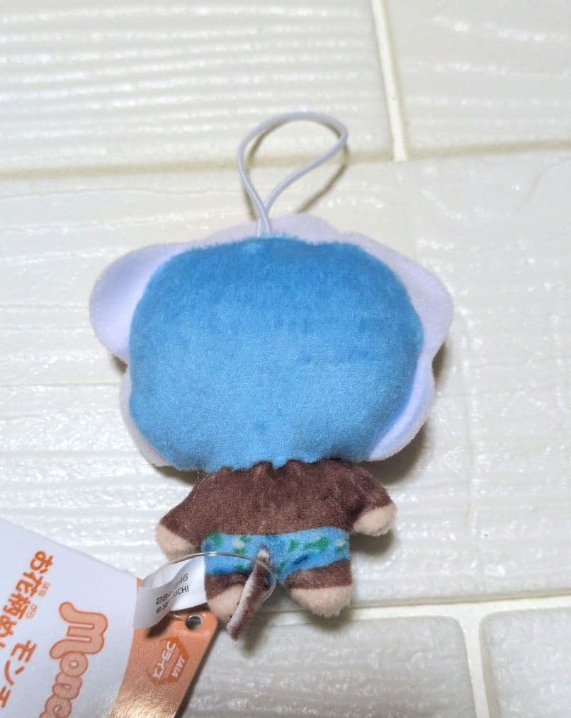 モンチッチ お花柄ぬいぐるみちゃーむ マスコット　プライズ　未使用 — image 3