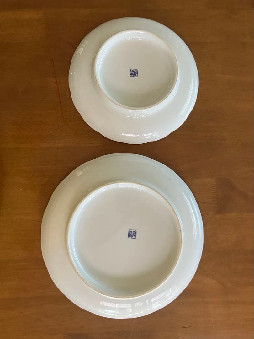 有田焼　鶴の皿　大中２枚　おまけ付き — image 2