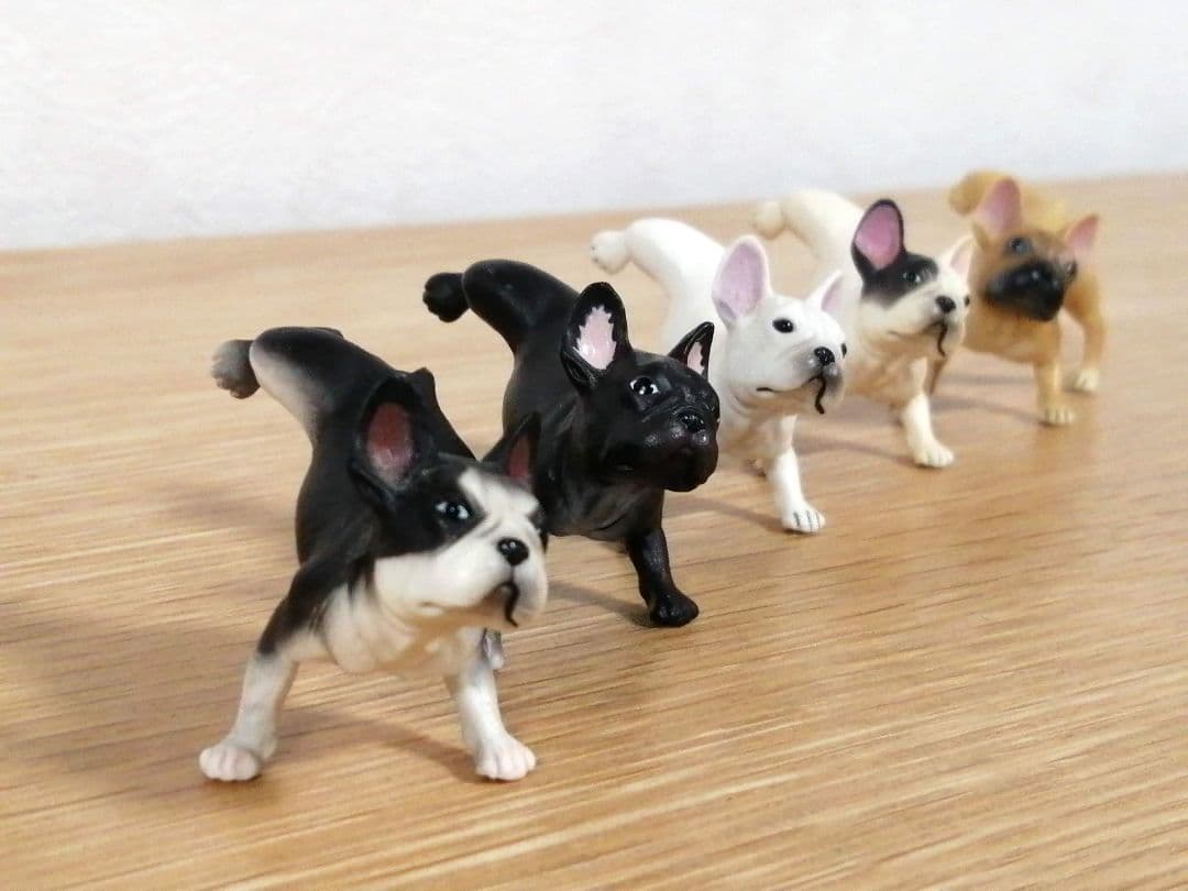 マーキング犬 フレンチブルドッグ 5種 (＊カランコーンのおまけ付き) — image 5