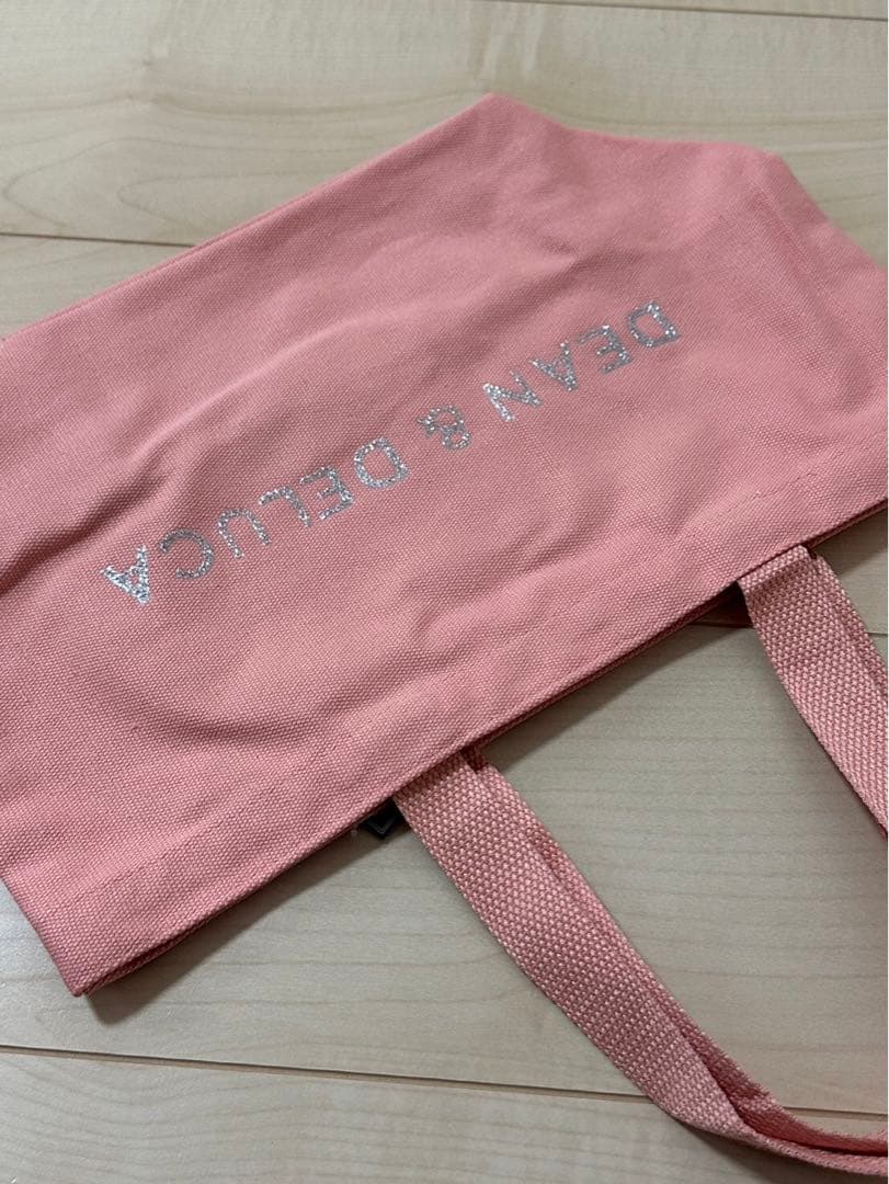 新品★DEAN&DELUCA ディーンアンドデルーカトートバッグ コーラル S — image 4