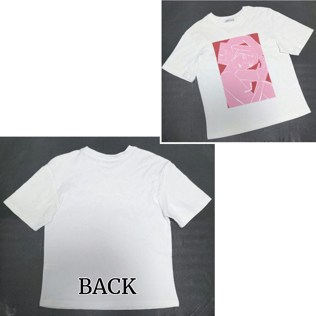 ★訳有り★ZARA/ザラ☆コントラストプリントTシャツ☆ — image 4