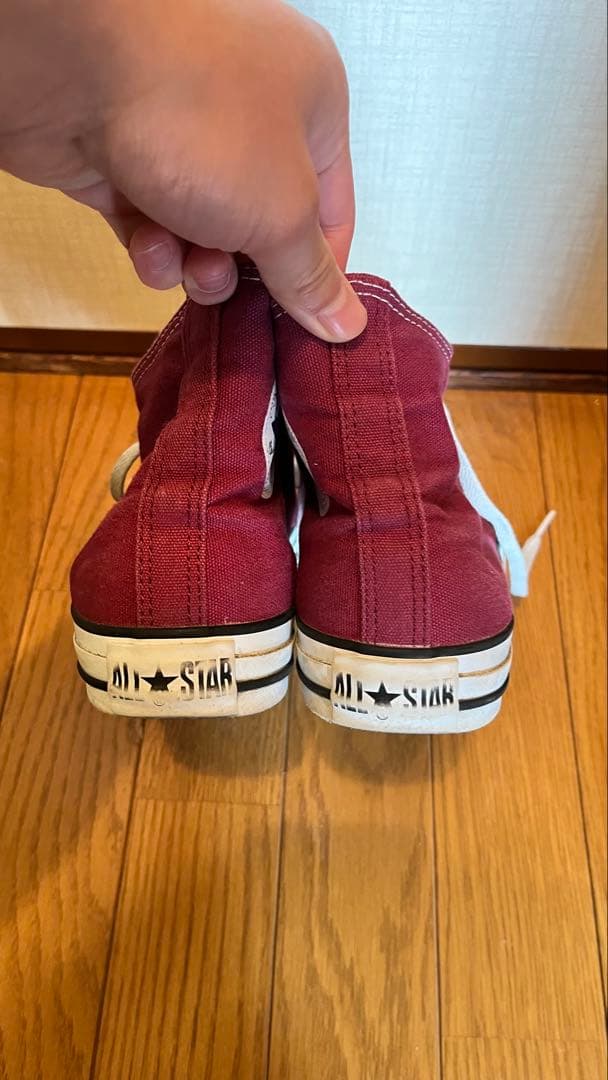Converse All Star ハイカット バーガンディ 27cm — image 2