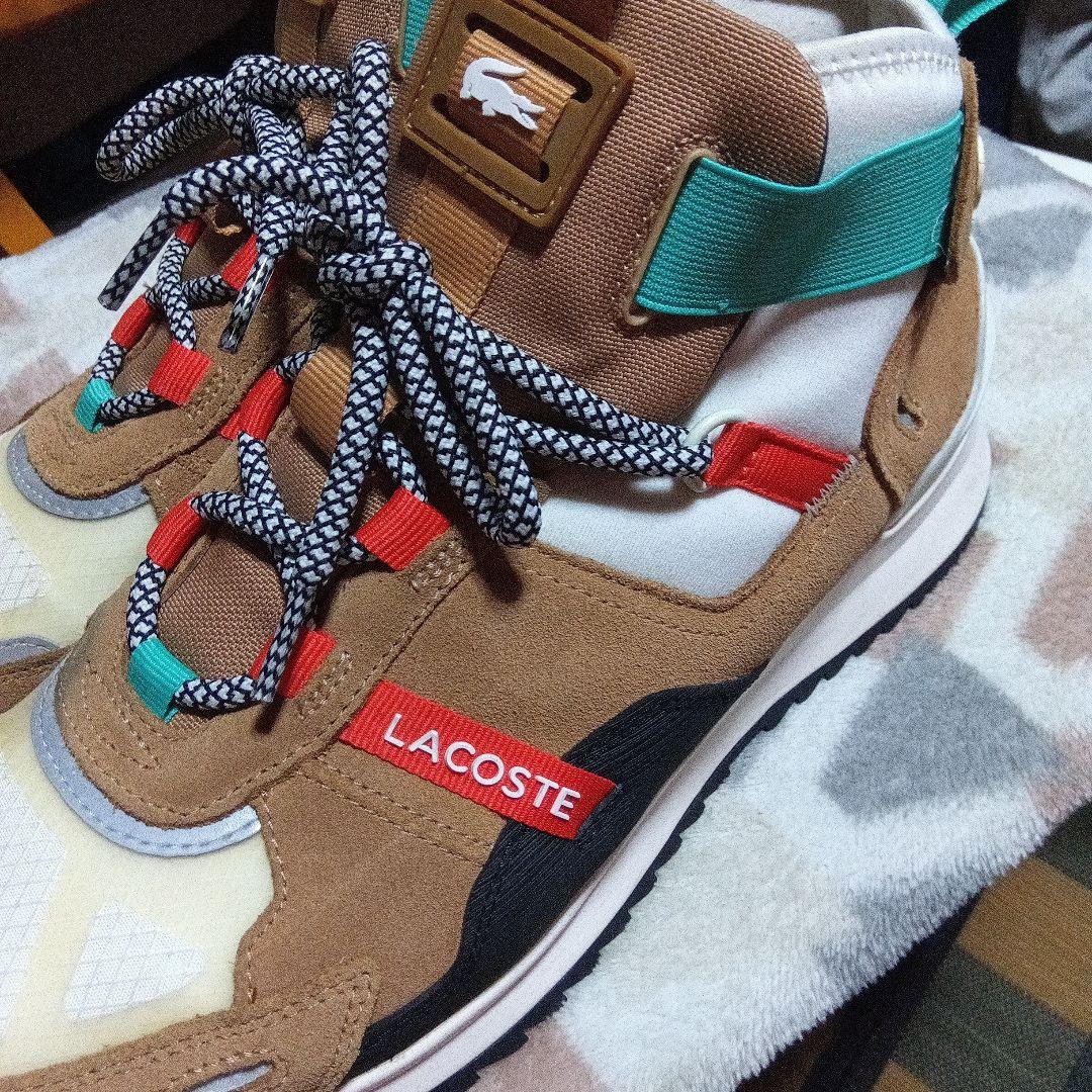 LACOSTE ハイカットスニーカー ブラウン系 — image 2