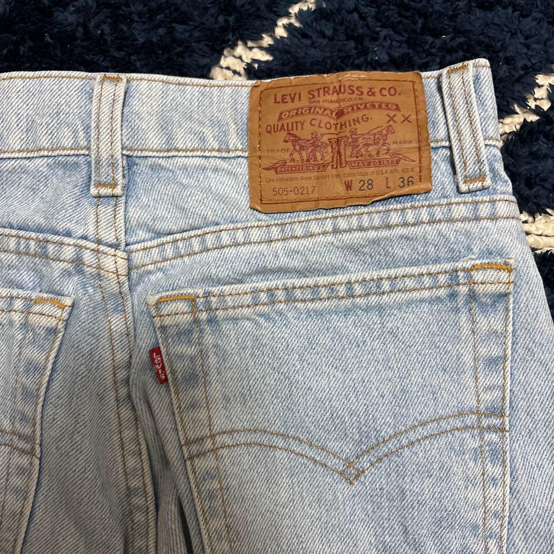 Levi's ストレートデニム ライトブルー — image 4