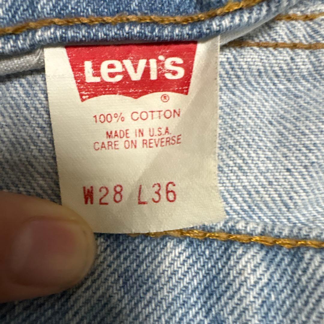 Levi's ストレートデニム ライトブルー — image 5