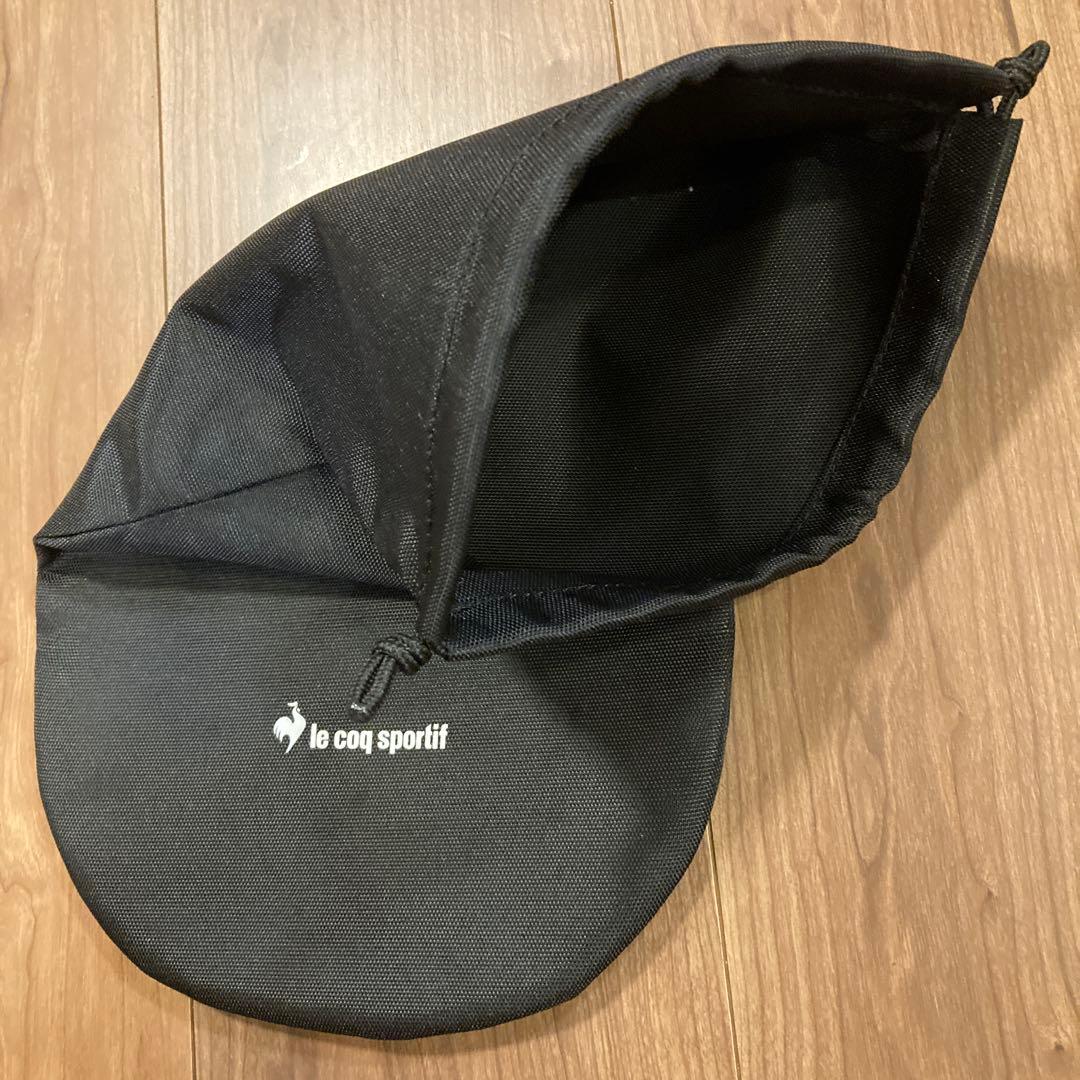 le coq sportif シューズバッグ ルコック 巾着袋 ブラック — image 3