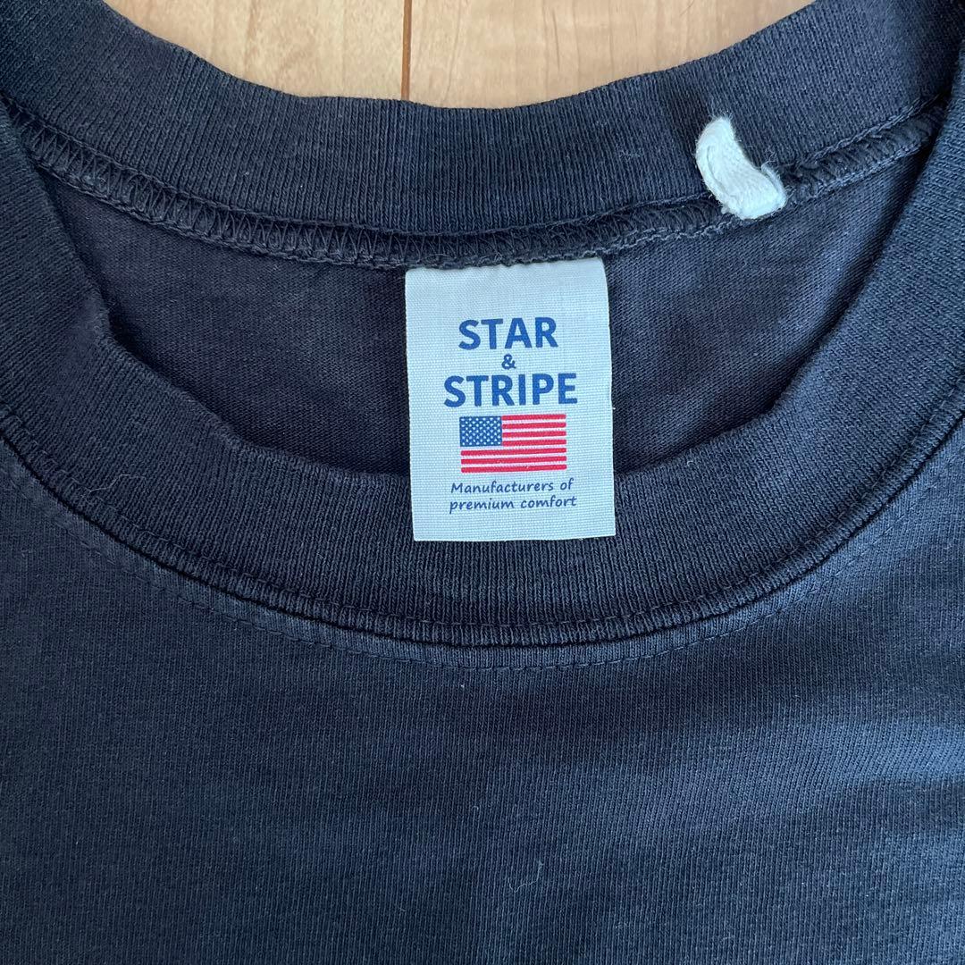 STAR & STRIPE ビッグシルエット半袖ワンピース Mサイズ — image 3
