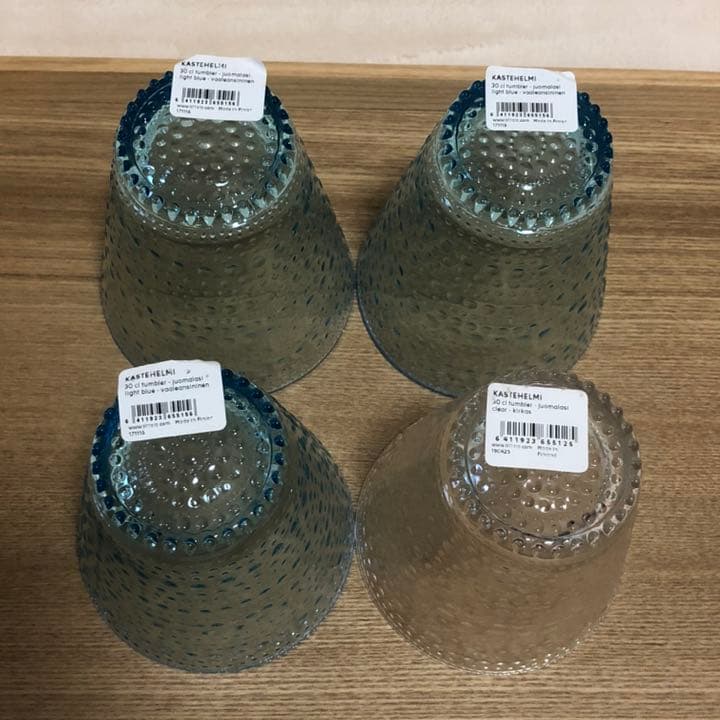 ！カステヘルミ 300ml グラス タンブラー ライトブルー2点 — image 5