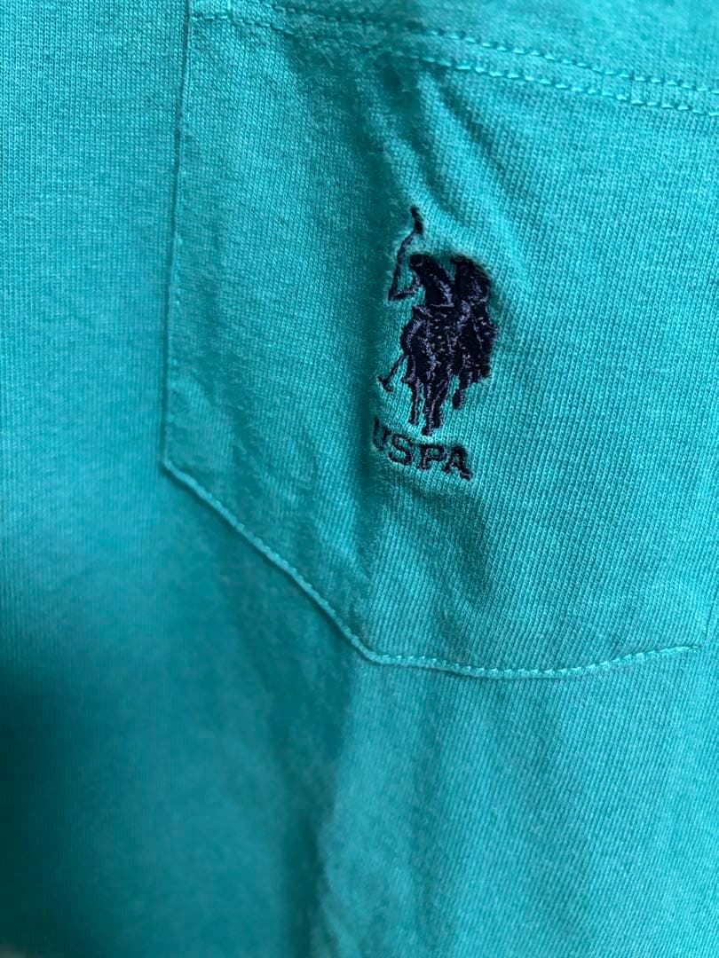 【美品•U.S. POLO ASSN】袖ボリューム 胸刺繍ポケットロングTシャツ — image 5