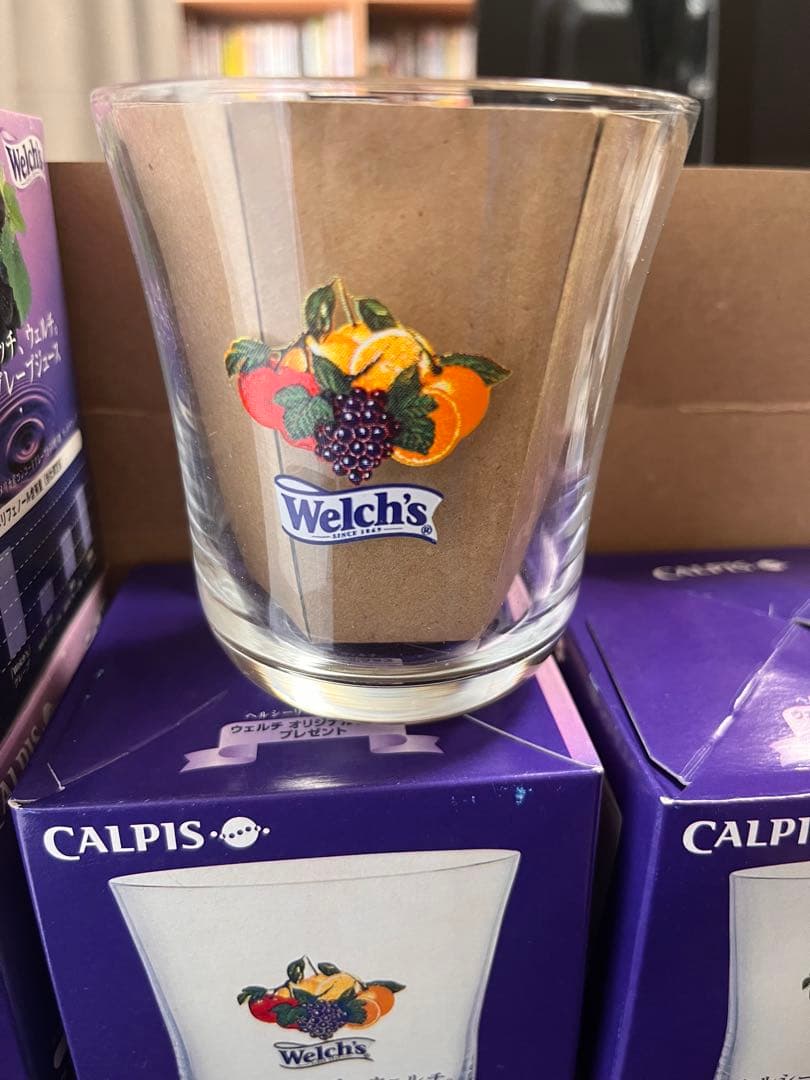 新品　非売品　ウェルチ　Welch's オリジナルグラス 6個セット — image 2