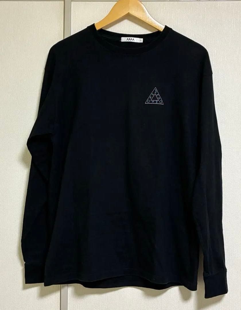 【美品】電Q×AAAA バックプリント長袖Tシャツ(ユニセックス） Lサイズ — image 3