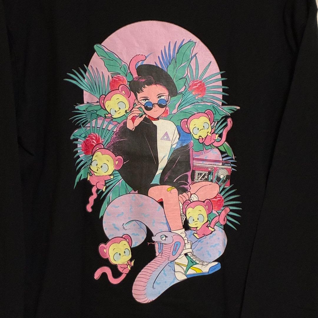 【美品】電Q×AAAA バックプリント長袖Tシャツ(ユニセックス） Lサイズ — image 4