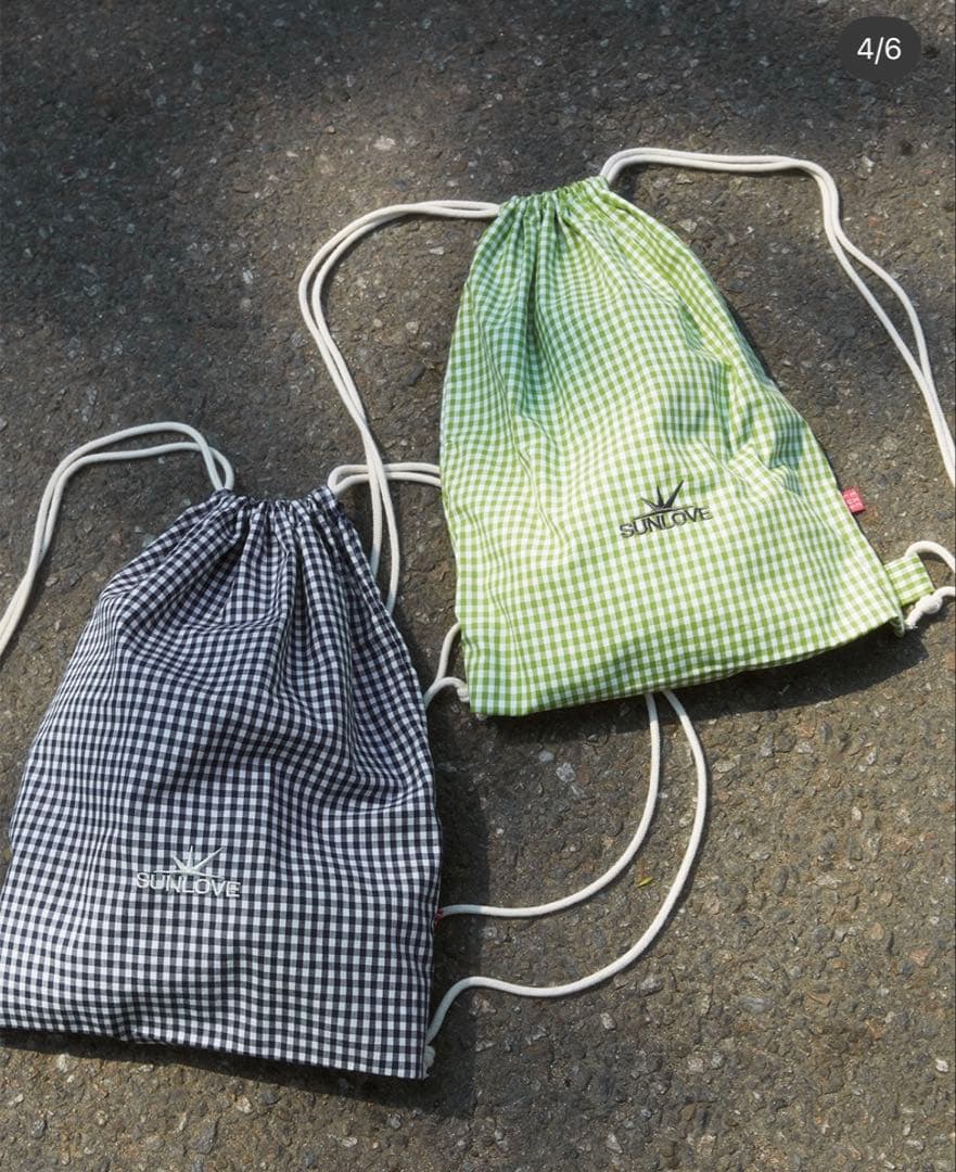 SUNLOVE Tokyo Exclusive Gym Sack Olive — image 4
