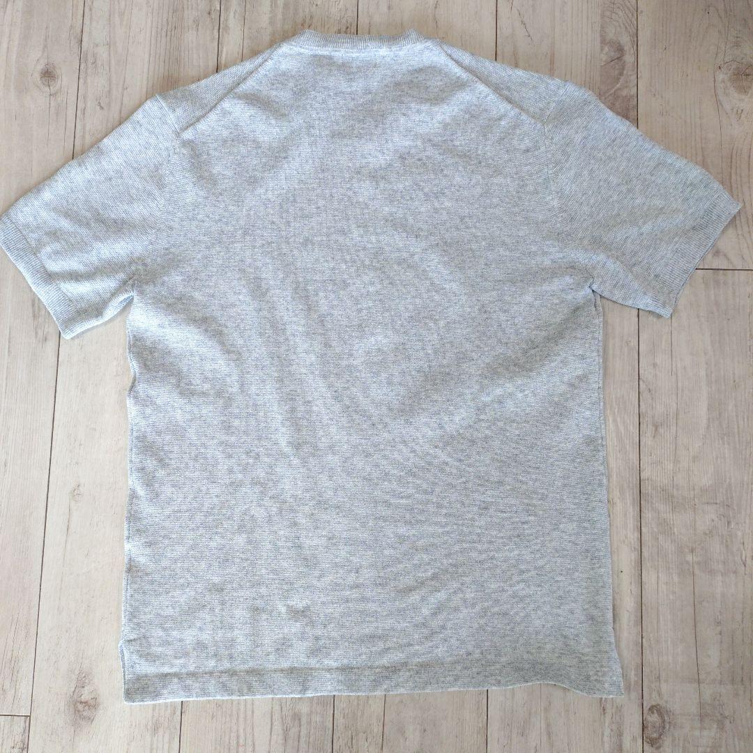 UNIQLO　ウォッシャブルクルーネック半袖セーター　L — image 4
