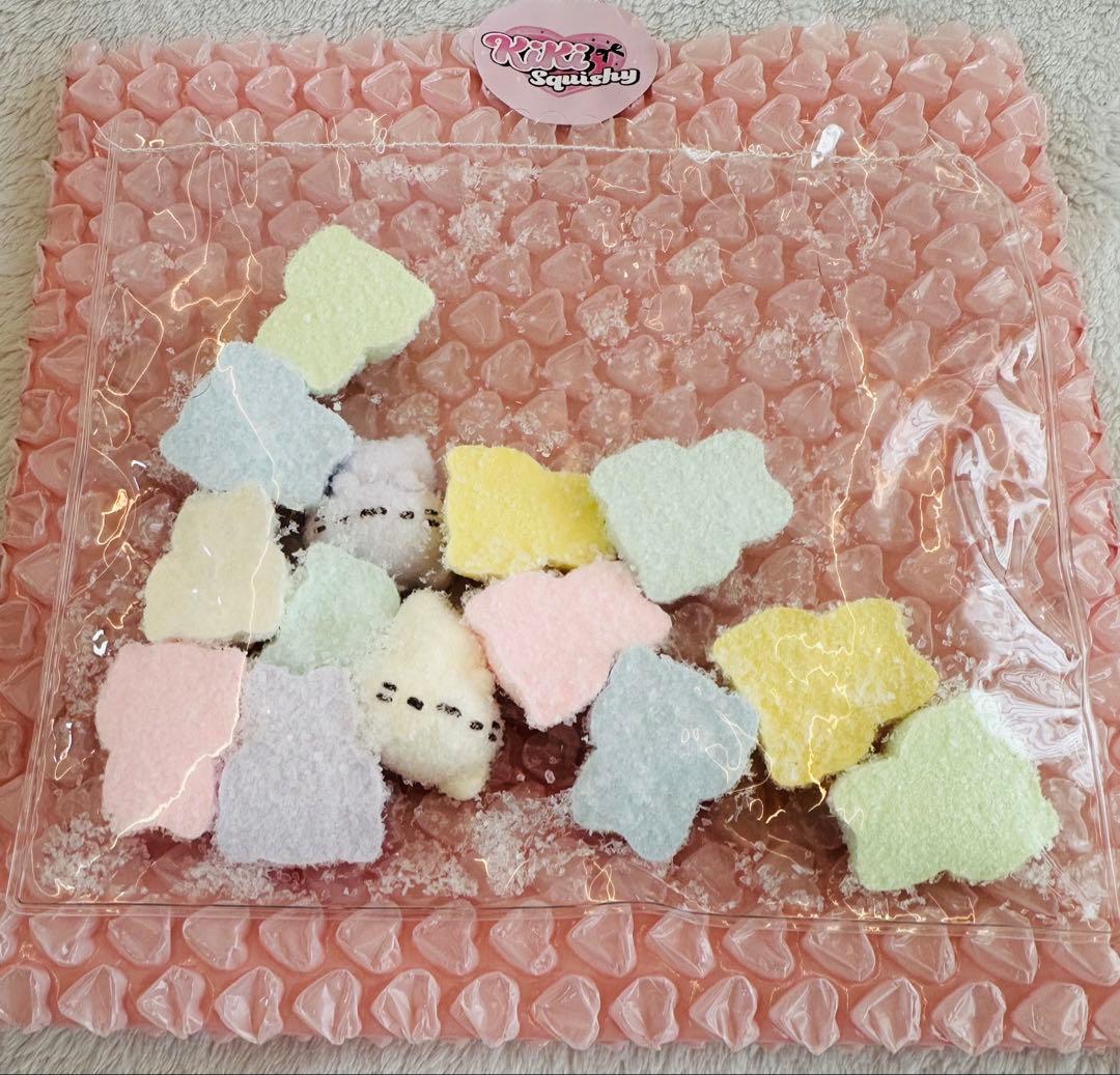 kikisquishy 粉付き　猫集合　動物集合　純泥　Lサイズ　 新品未使用 — image 2