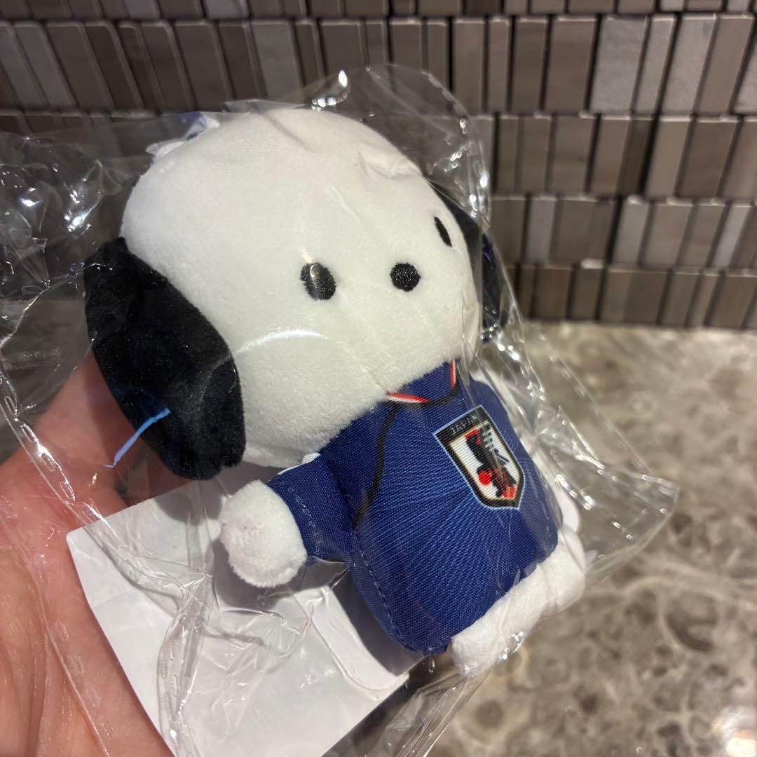 新品☆ポチャッコ サッカー日本代表 フィンガーマスコット — image 3