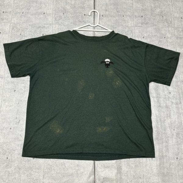 Shaun the Sheep バックビッグプリント 刺繍ロゴ 半袖Tシャツ — image 2