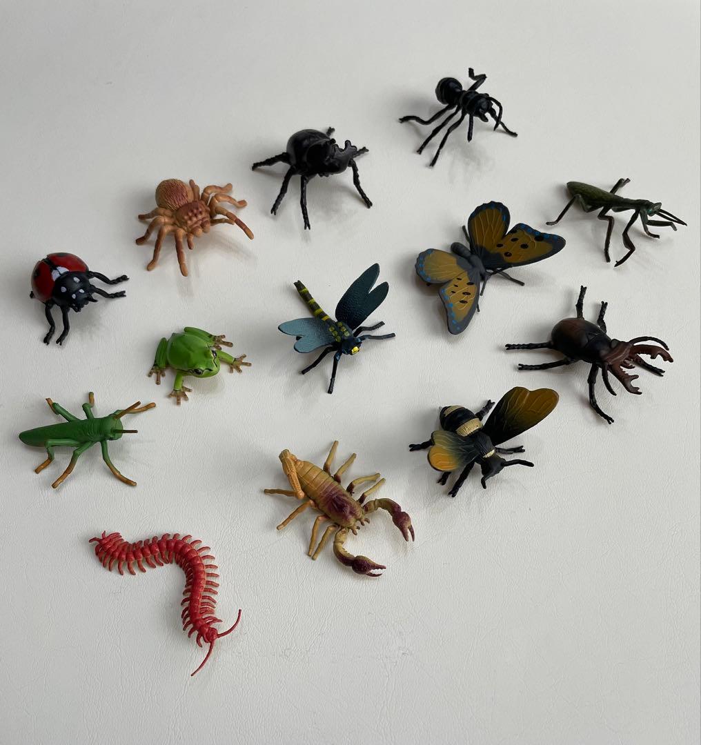美品❤︎昆虫　カブトムシ　クワガタ　虫フィギュア　おもちゃ　約13体まとめ売り — image 2