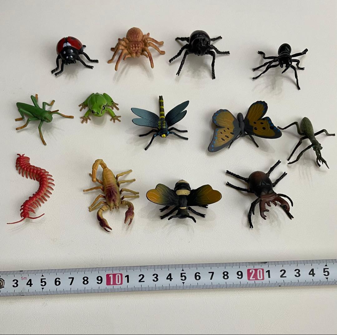 美品❤︎昆虫　カブトムシ　クワガタ　虫フィギュア　おもちゃ　約13体まとめ売り — image 3