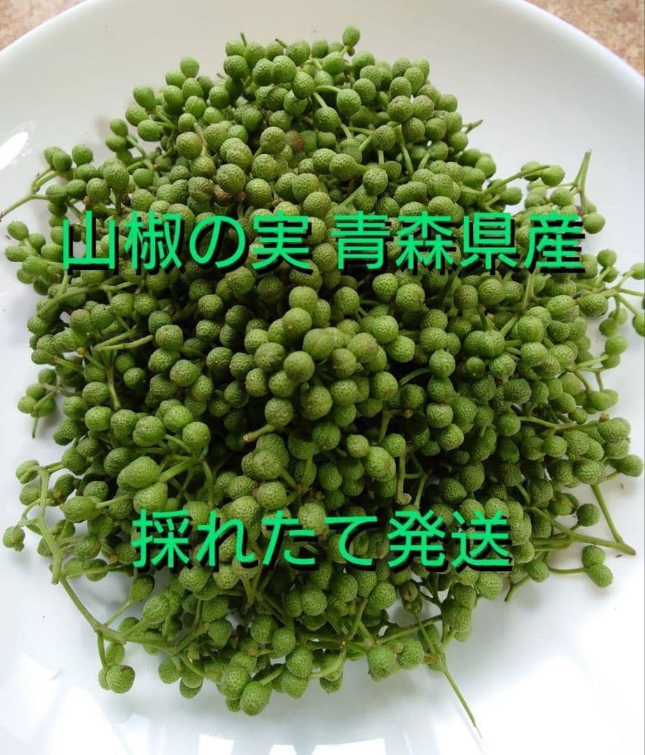 No Border様専用 送料込み！青森県産 実山椒☆300g+増量中 採れたて — image 2