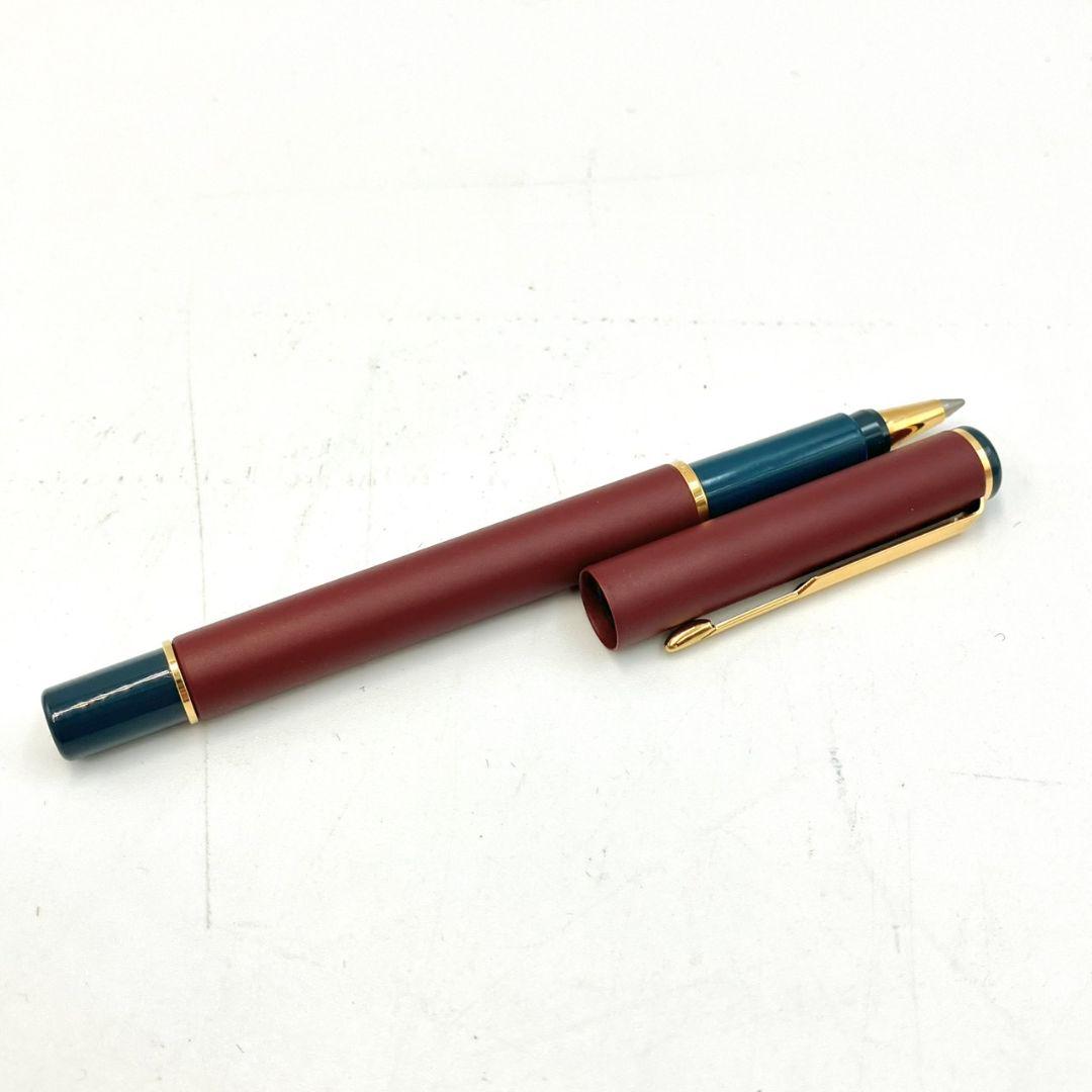 【 PARKER ボールペン 】n1077 ワインレッド ゴールド カラー — image 2