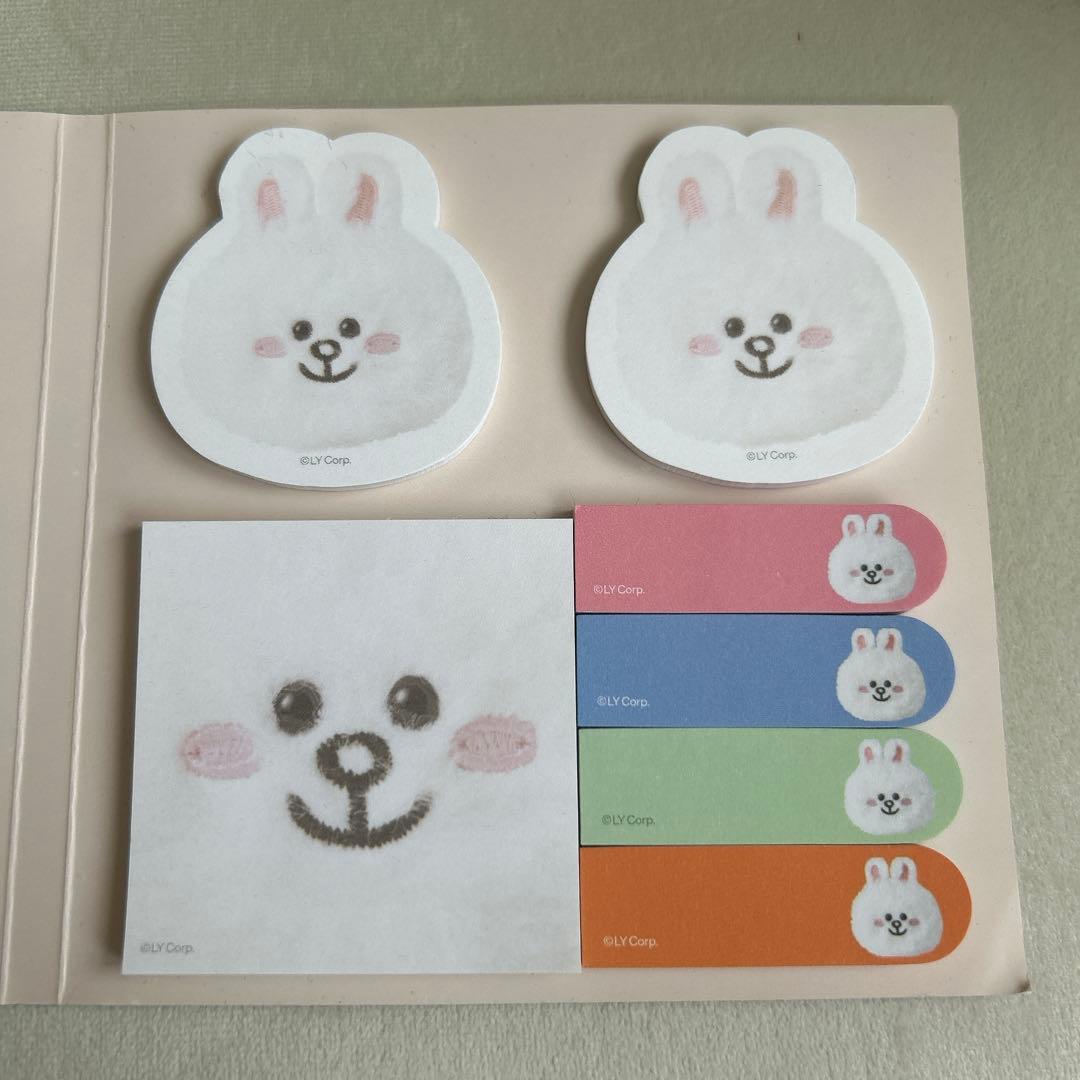 LINE FRIENDS CONY STICKY NOTES 付箋セット — image 3