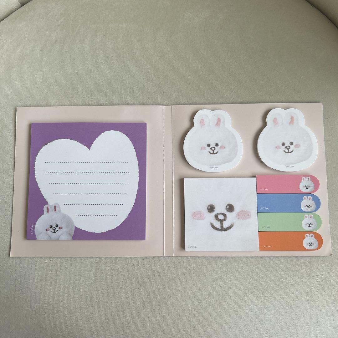 LINE FRIENDS CONY STICKY NOTES 付箋セット — image 4