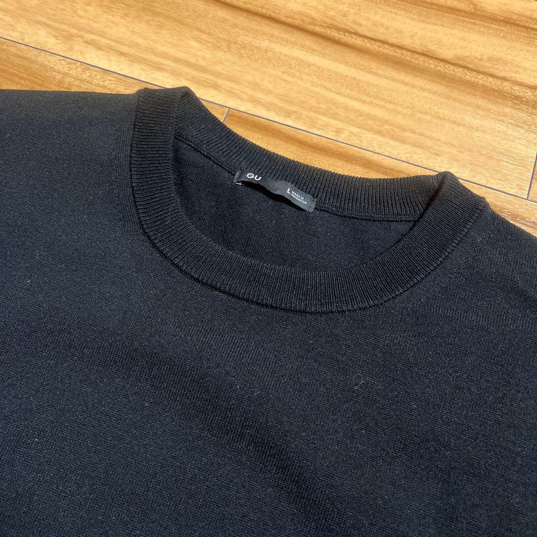 GU ウォッシャブルニットT(5分袖) — image 3