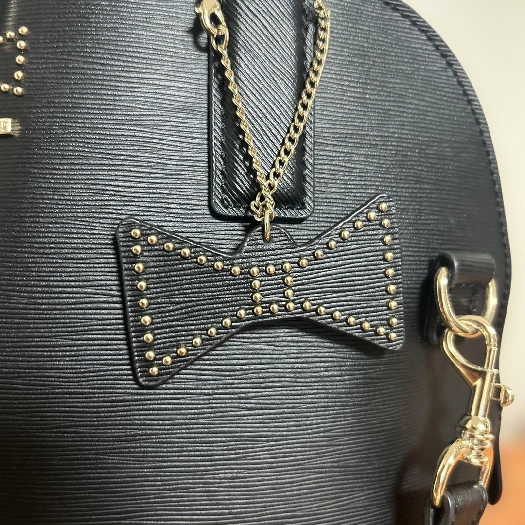 値下げ中♥REBECCA TAYLOR ブラックハンドバッグ　ショルダーバッグ — image 3