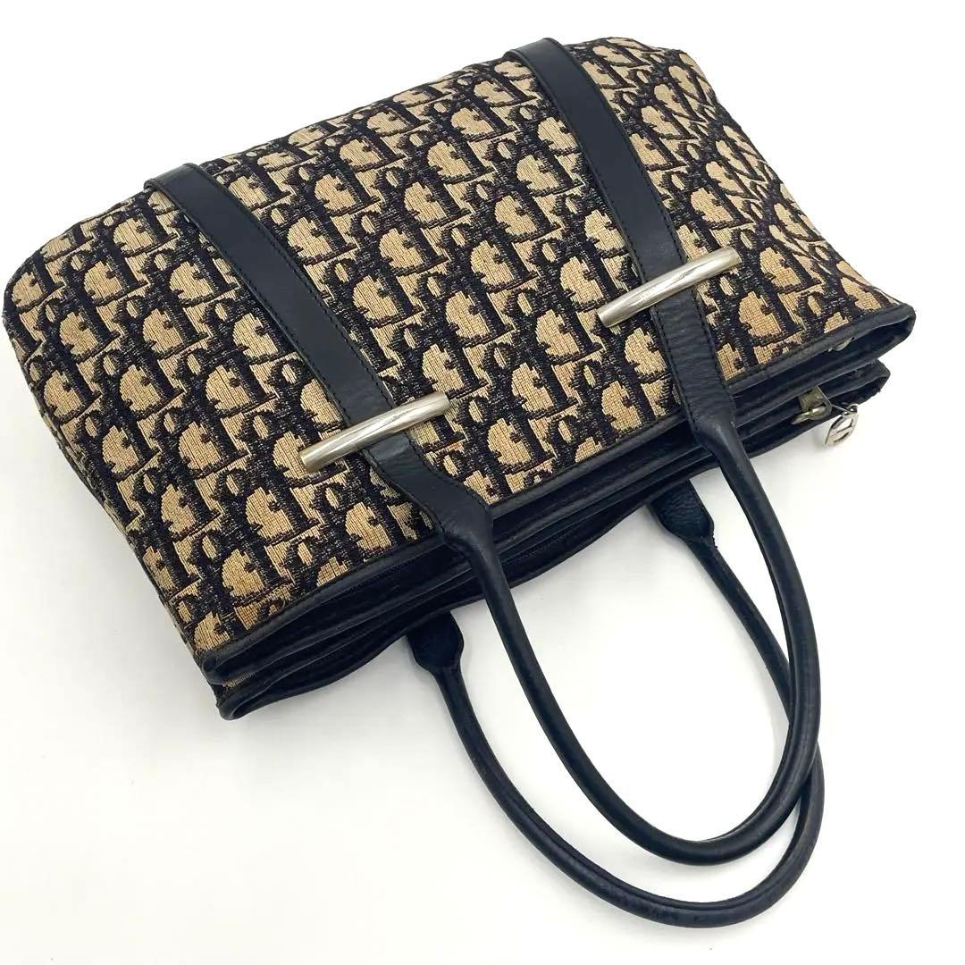 Diorディオール トロッター オブリーク ハンドバッグ 3ポケット キャンバス — image 4
