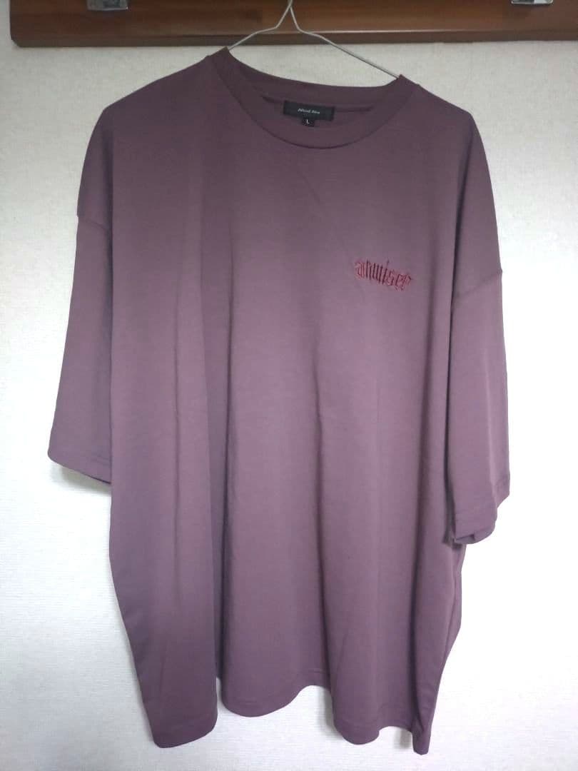 オーバーサイズTシャツ ヴィンテージライク エンボス — image 2