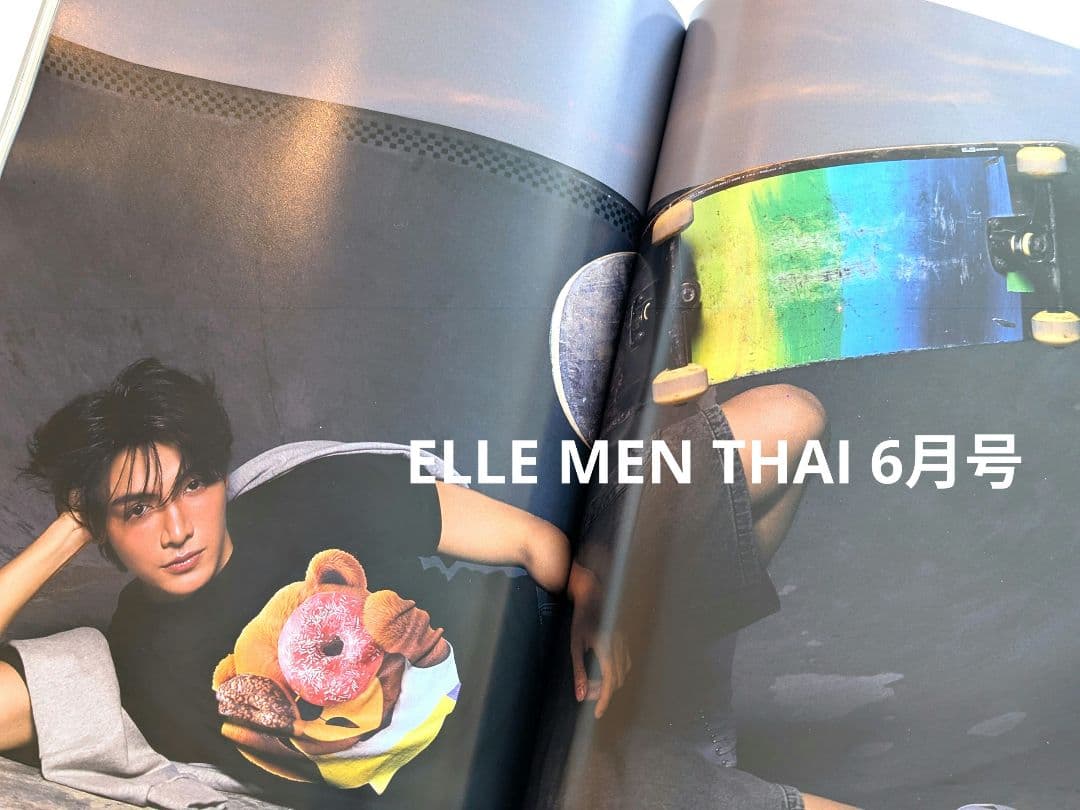 ELLE MEN THAI 6月号 JoongDunk ZEE NUNEW — image 2