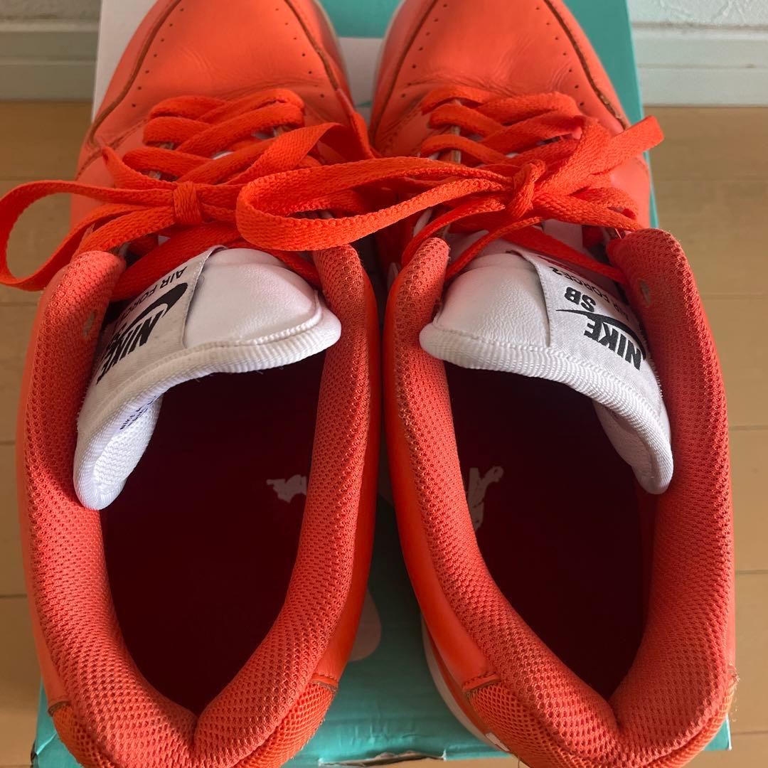 Supreme Nike SB Air Force 2 Orange — image 2